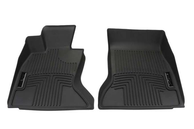 BMW Floor Mat Set - Front (All-Weather) (Black) 82112210406